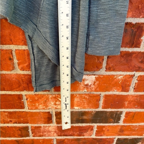 We The Free Womens Small Green Split Back Cowl Turtle Neck Long Sleeve Top - Picture 9 of 10